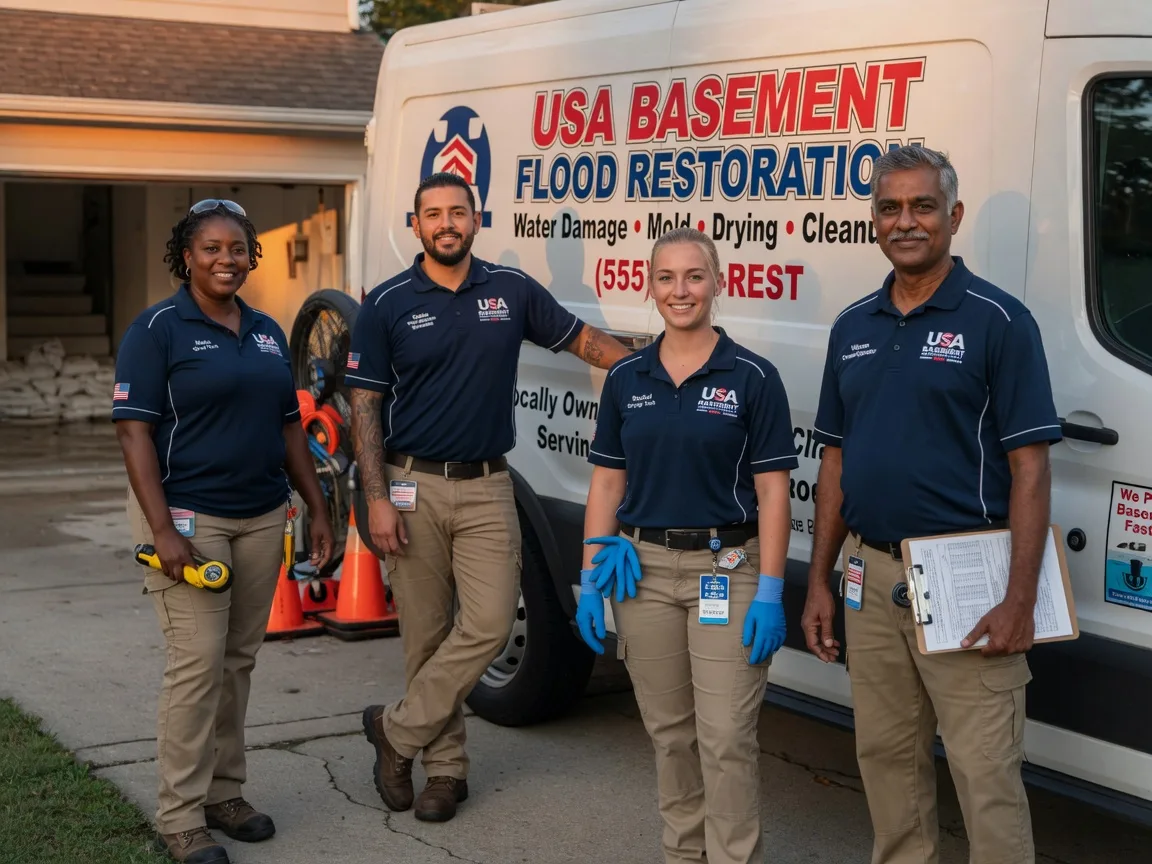 Basement Flood Cleanup company in Center Point, LA